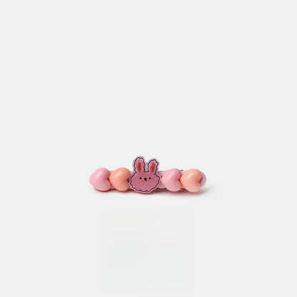 Beau - Cartoon Heart Bear Plastic Alloy Hair Clip