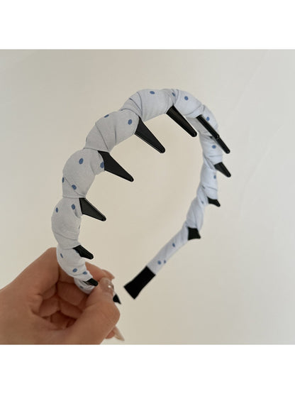 Gifty - Minimalist Polka Dot Long Tooth Headband