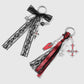 Keypus - Halloween Gothic Lace Bow Keychain