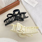 Beau - Glossy Butterfly Bow PC Plastic Claw Clip