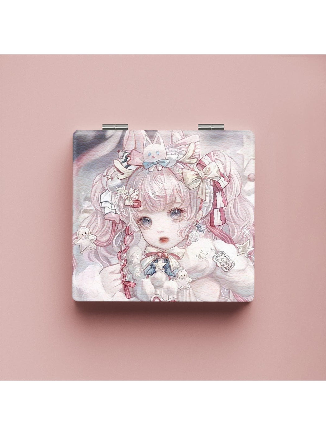 Mirroray - Printed Foldable Portable Makeup Mirror