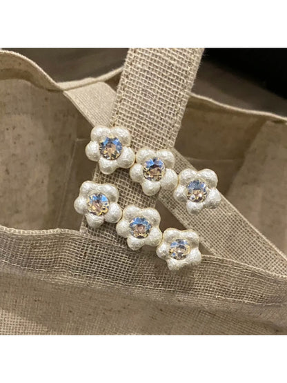 Beau - Alloy Floral Decorative Side Hair Clip
