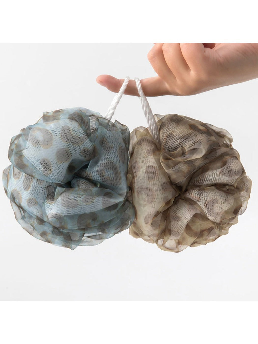 Papo - Leopard Mesh Bath Pouf