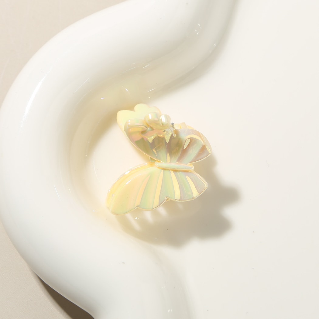 Beau - Glossy Gradient Butterfly PS Hair Claw Clip