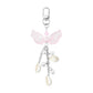 Keypus - Sweet Wing and Beaded Charm Keychain
