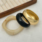 Lovra stylish polished round bracelet displayed on a white background