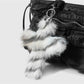 Keypus - Y2K Plush Cross Shape Bag Charm Keychain