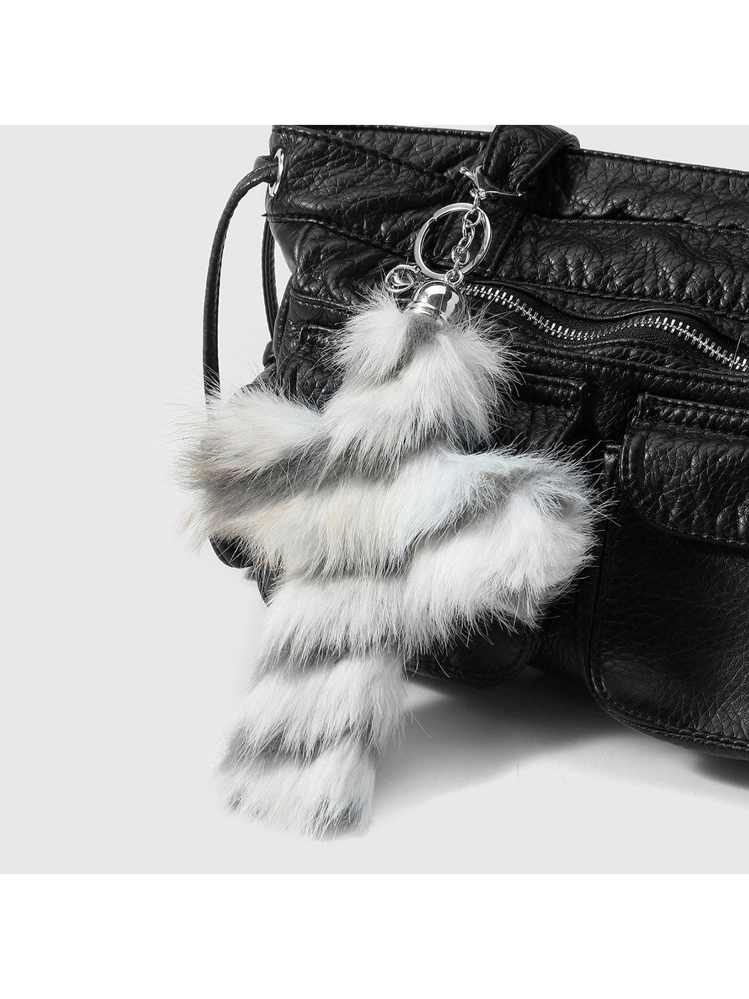 Keypus - Y2K Plush Cross Shape Bag Charm Keychain