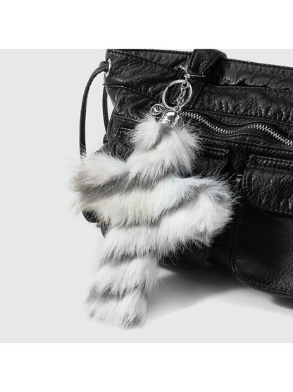 Keypus - Y2K Plush Cross Shape Bag Charm Keychain