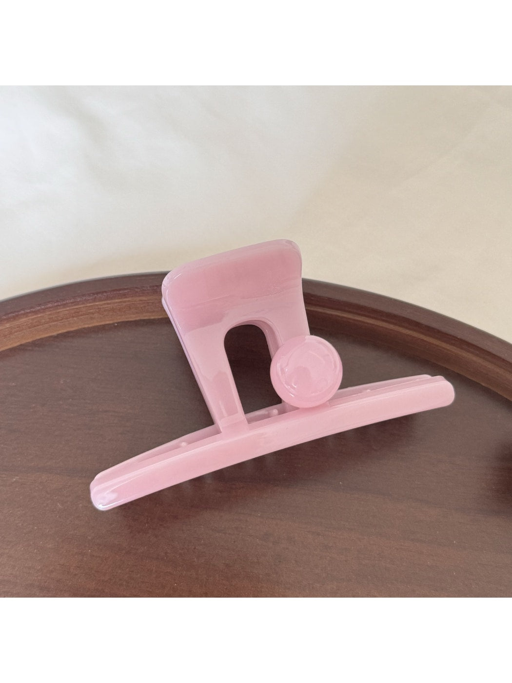 Beau - Alloy Acrylic Minimal Barrette Style Hair Clip