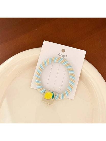 Gifty - Colorful Fruit Pattern Hair Ties for Women