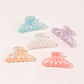 Beau - Colorful Openwork Half Round Claw Clip