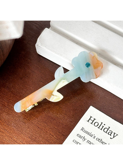 Beau - Acetic Acid Flower-shaped Hairpin