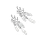 Earedge - Hollow Irregular Drop Dangle Earrings