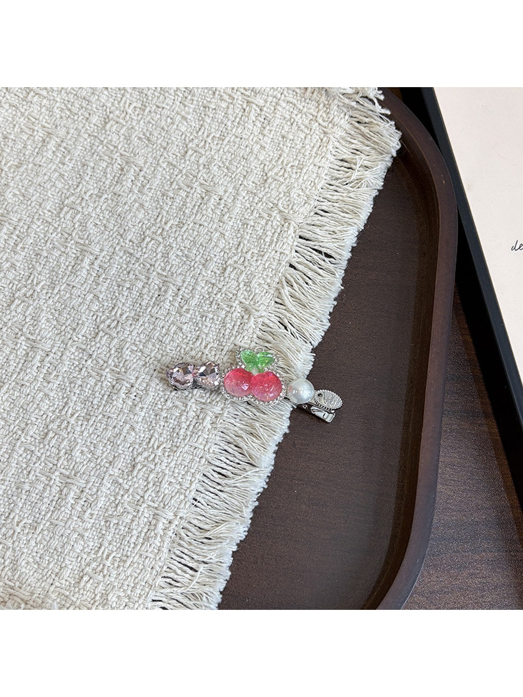 Beau - Cartoon Cherry Duckbill Side Hair Clip