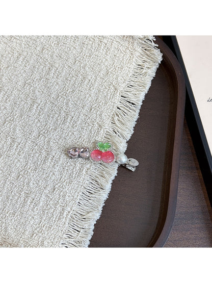 Beau - Cartoon Cherry Duckbill Side Hair Clip