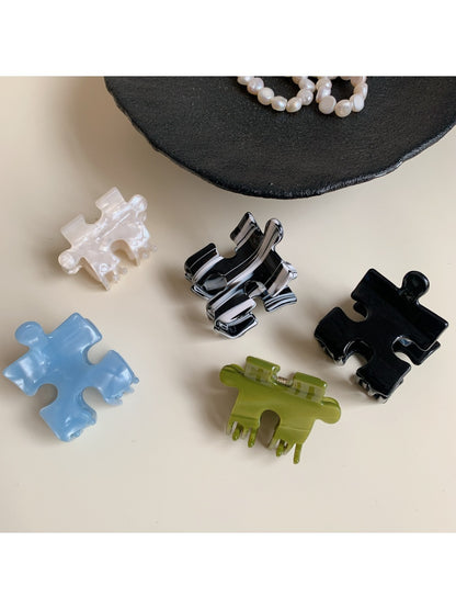 Beau - Patchwork-Shaped Hair Clip