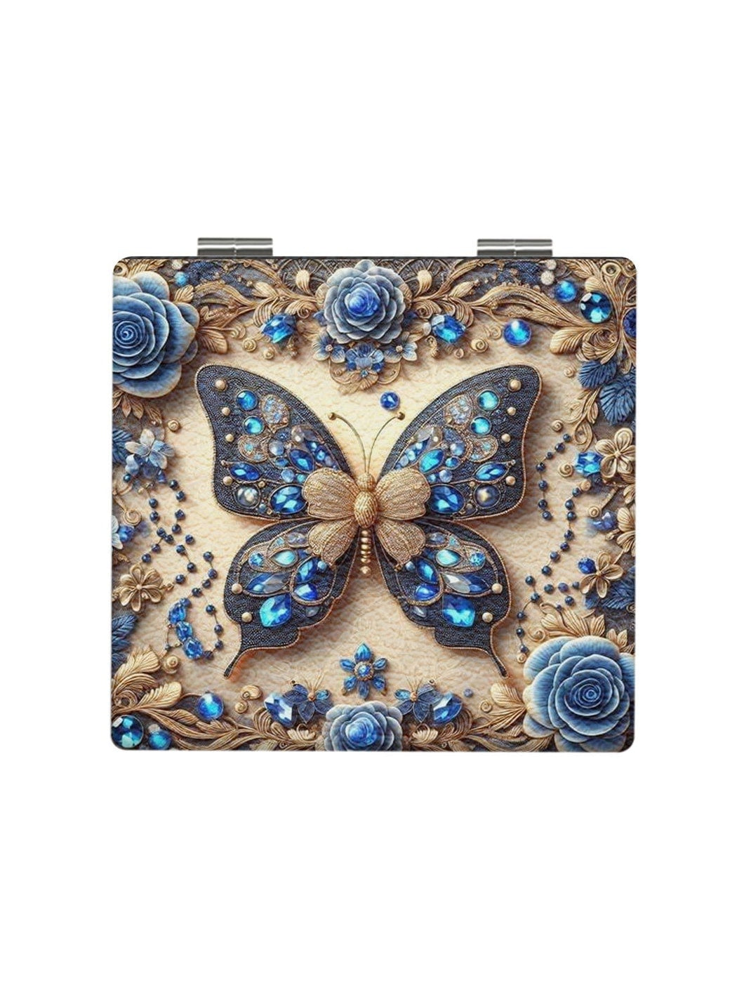 Mirroray - Butterfly Print Foldable Compact Mirror