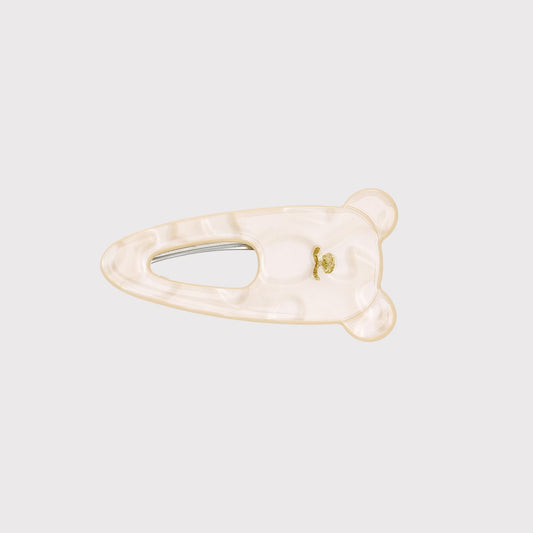 Beau - Openwork Cute Bear Glossy Hair Clip