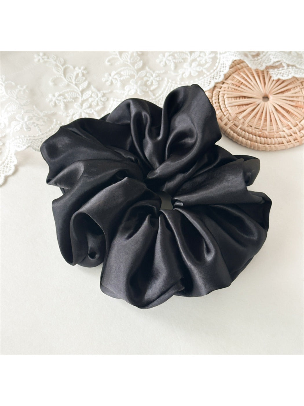 Gifty - Elegant Colorful Satin Hair Scrunchie