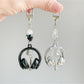 Keypus - Star Accent Headphone Bag Pendant Keychain