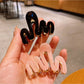 Beau - Elegant Wave Patterned Hair Claw Clip