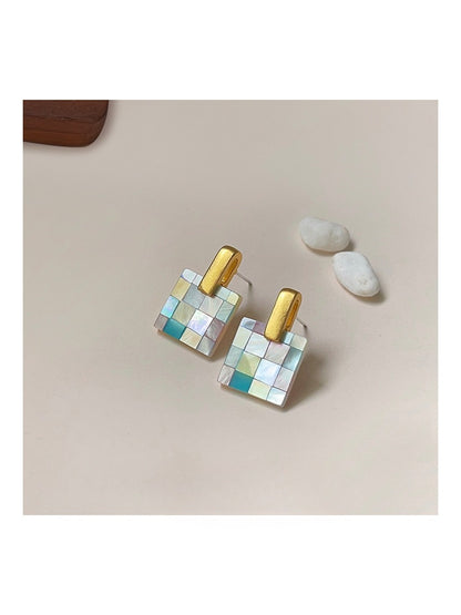 Earedge - Elegant Resin Geometric Earrings