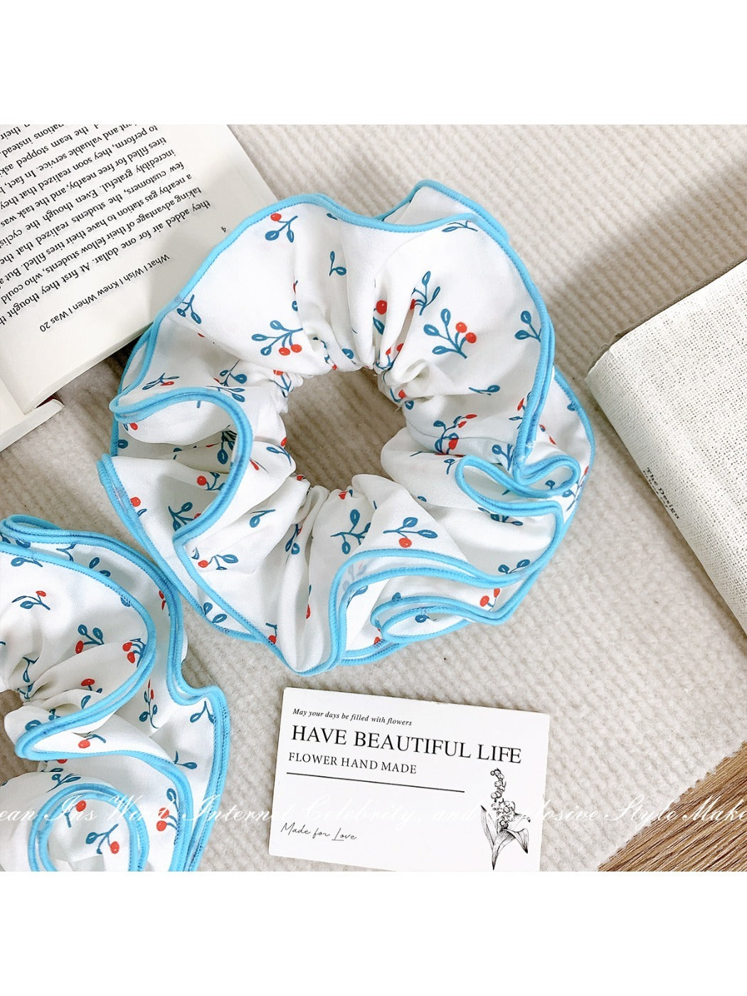 Gifty - Sweet Floral Double Layer Hair Circle