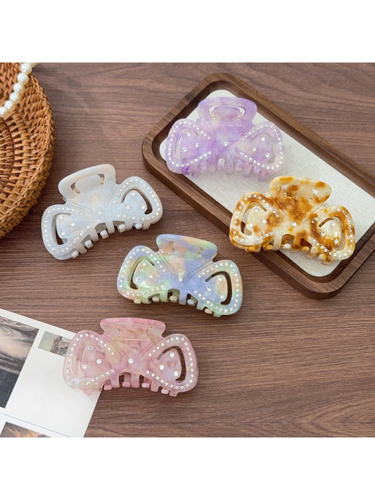Beau - Pastel Bow Design Claw Clip