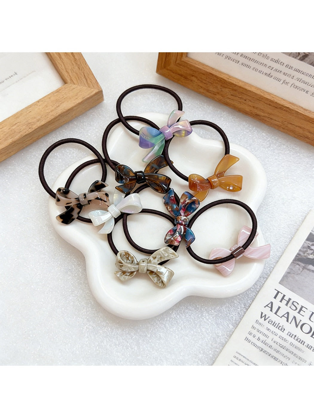 Gifty - Colorful Bow-Shaped Hair Tie