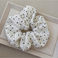 Gifty - Floral Print Fabric Scrunchie