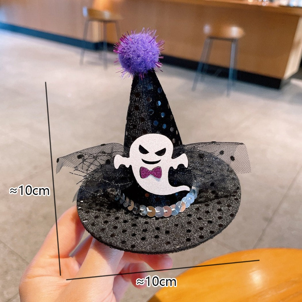 Beau - Cute Halloween Pumpkin Hat Hair Clip
