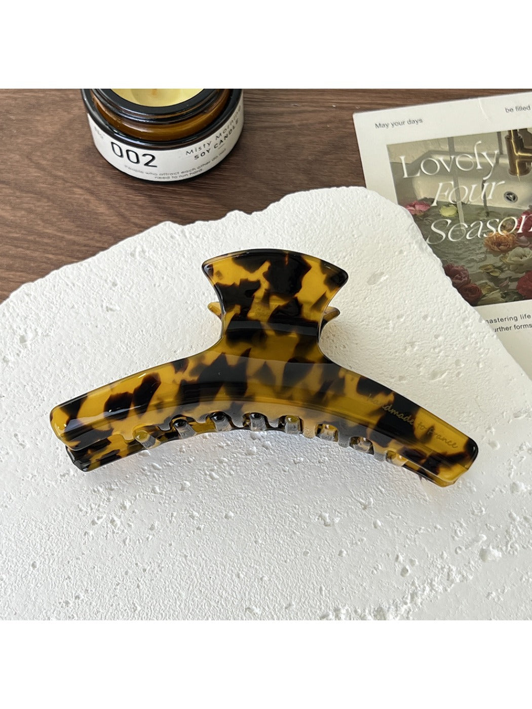 Beau - Elegant Colored Arched Claw Clip
