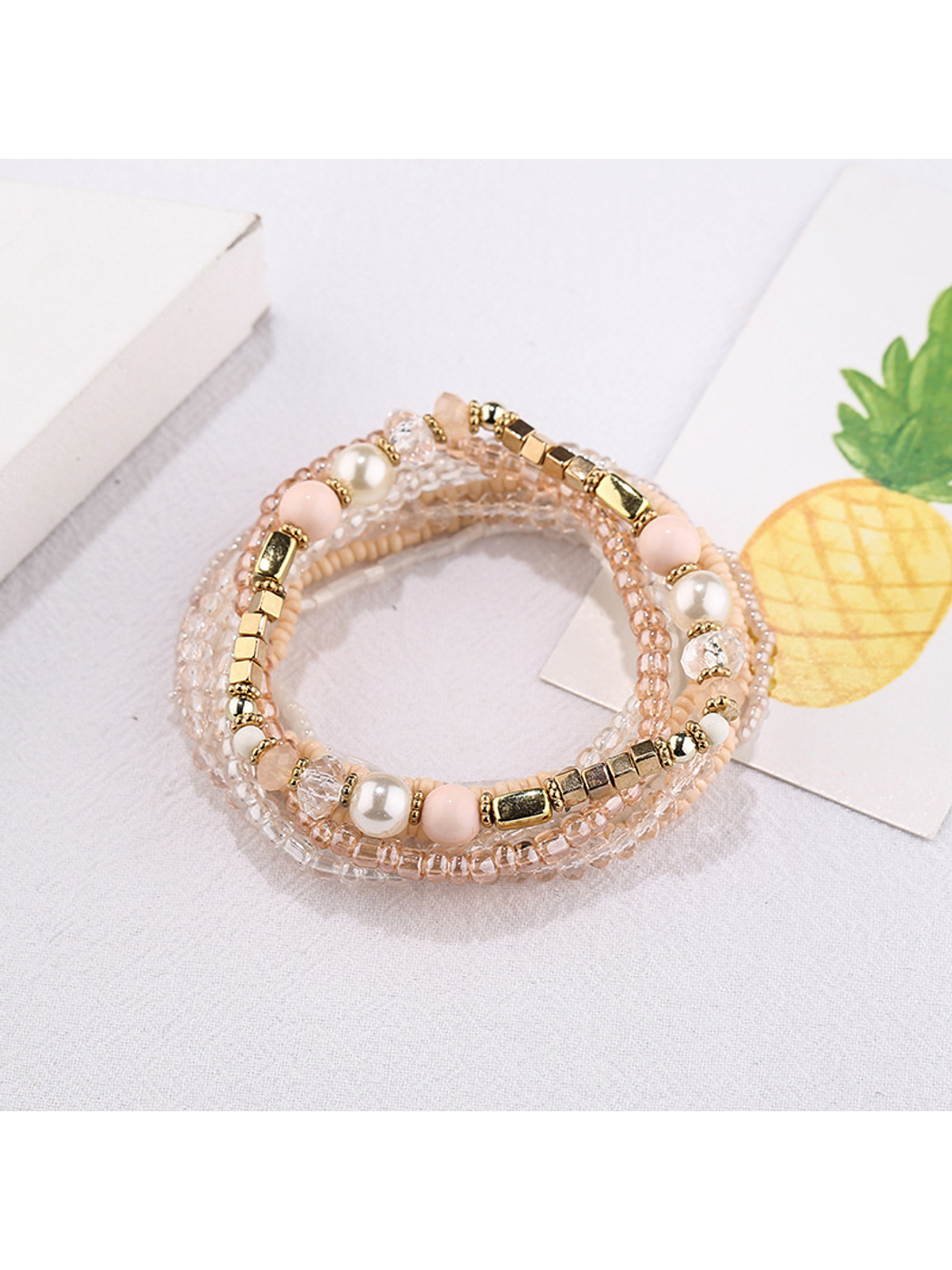 Lovra - Bohemian Multilayer Beaded Bracelet