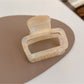 Beau - Square-Shaped Openwork Hair Clip
