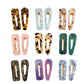 Beau - Glossy Teardrop Shaped Openwork Hair Clip