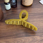 Beau - Elegant Velvet Hair Claw Clip Large
