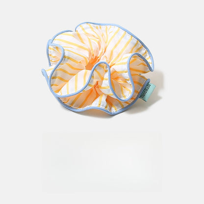 Gifty - Striped Polyester Sweet Style Scrunchie