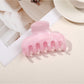 Beau - Glossy Marbled Pattern Hair Claw Clip