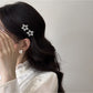 Beau - Rhinestone Five-Point Star Accent Hair Clip