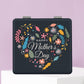 Mirroray - Floral PU Folding Makeup Mirror
