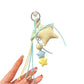 Keypus - Sweet Cartoon Moon and Star Pendant Keychain