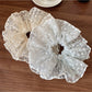 Gifty - Lace Hollow Floral Scrunchie