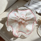 Gifty - Floral Lace Trim Loose Fit Scrunchie