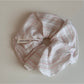 Gifty - Irregular Stripe Wrapped Headband and Scrunchie