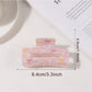 Beau - Elegant Plaid Square Hair Claw Clip