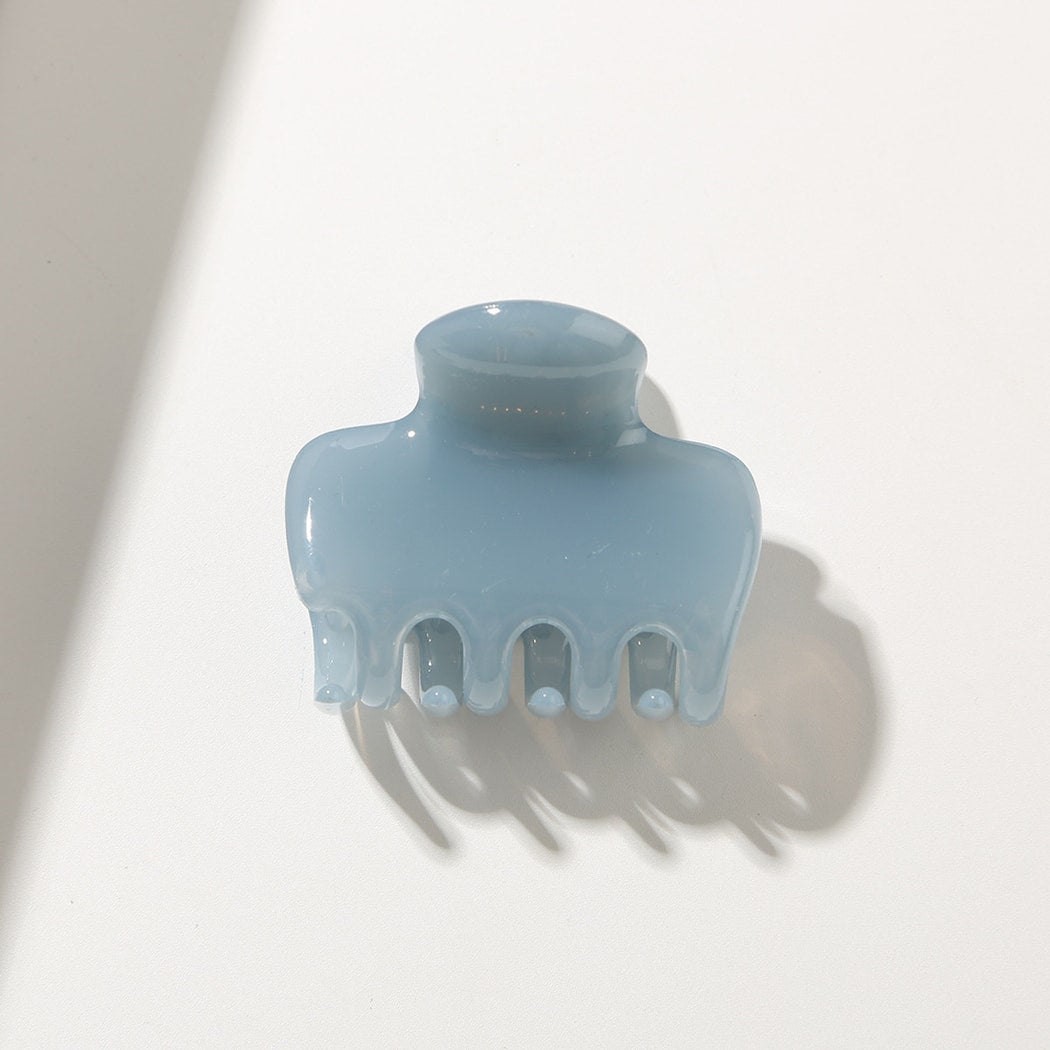 Beau - Simple Glossy Geometric Hair Claw Clip