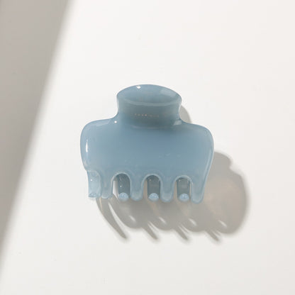 Beau - Simple Glossy Geometric Hair Claw Clip