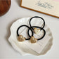 Gifty - Minimalist Heart Charm Hair Tie