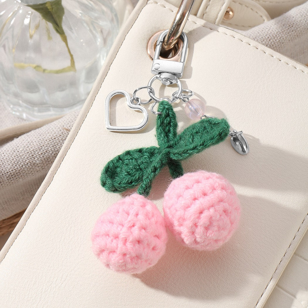 Keypus - Sweet Decorative Cherry Keychain Set